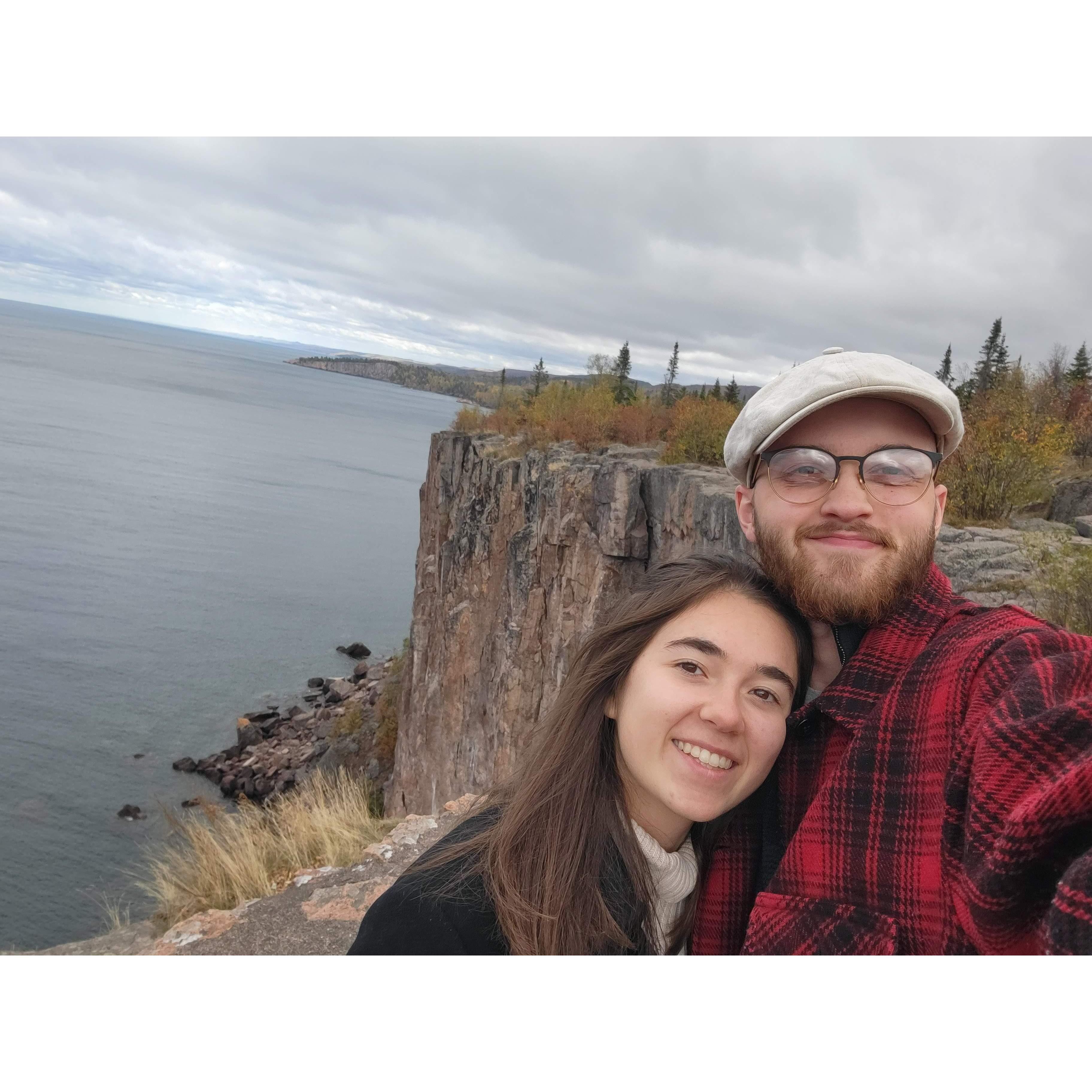 Our third year anniversary up the north shore