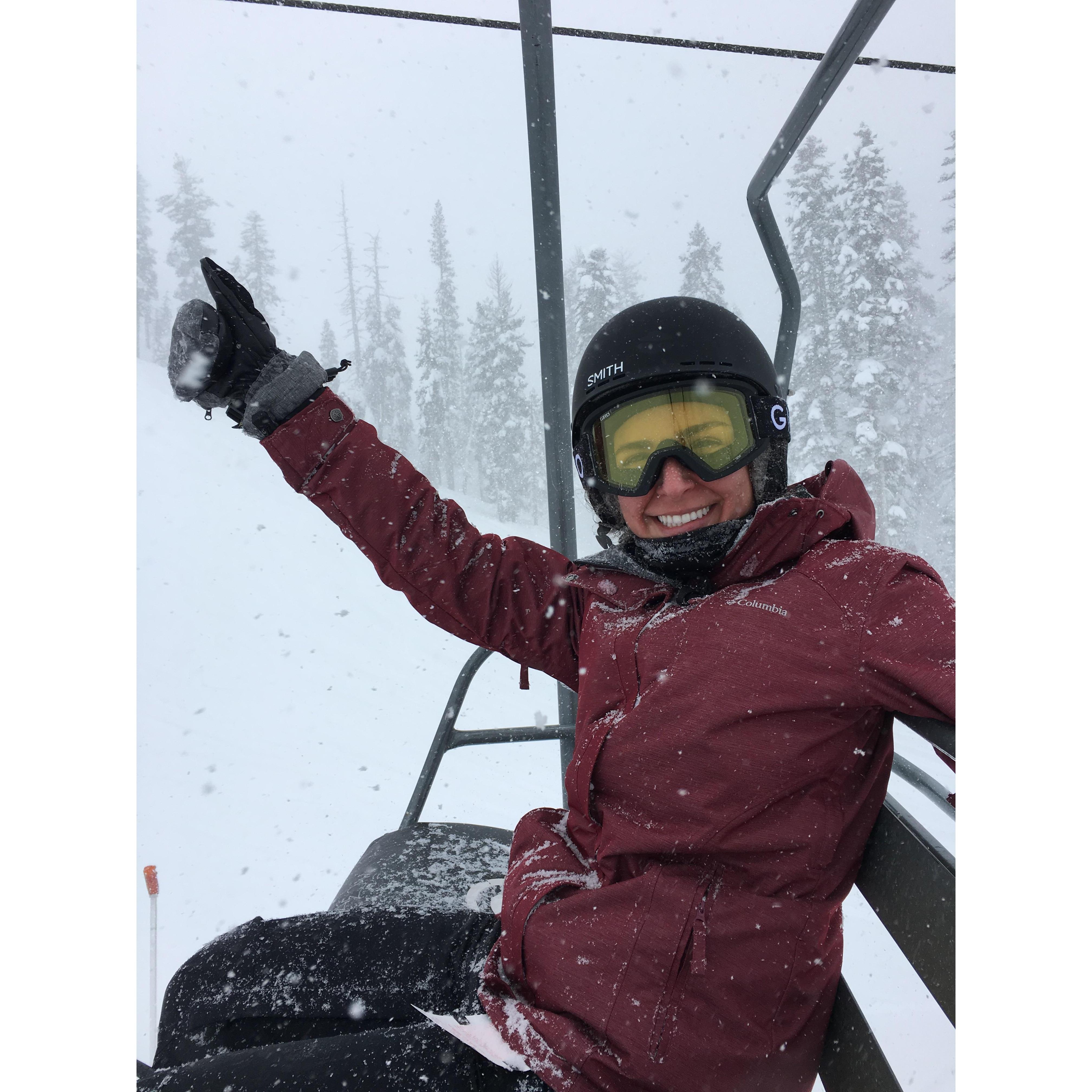 Skiing, Tahoe - February 2019