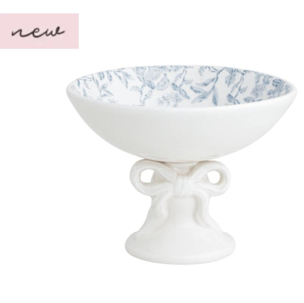 Toile Bow Candy Dish