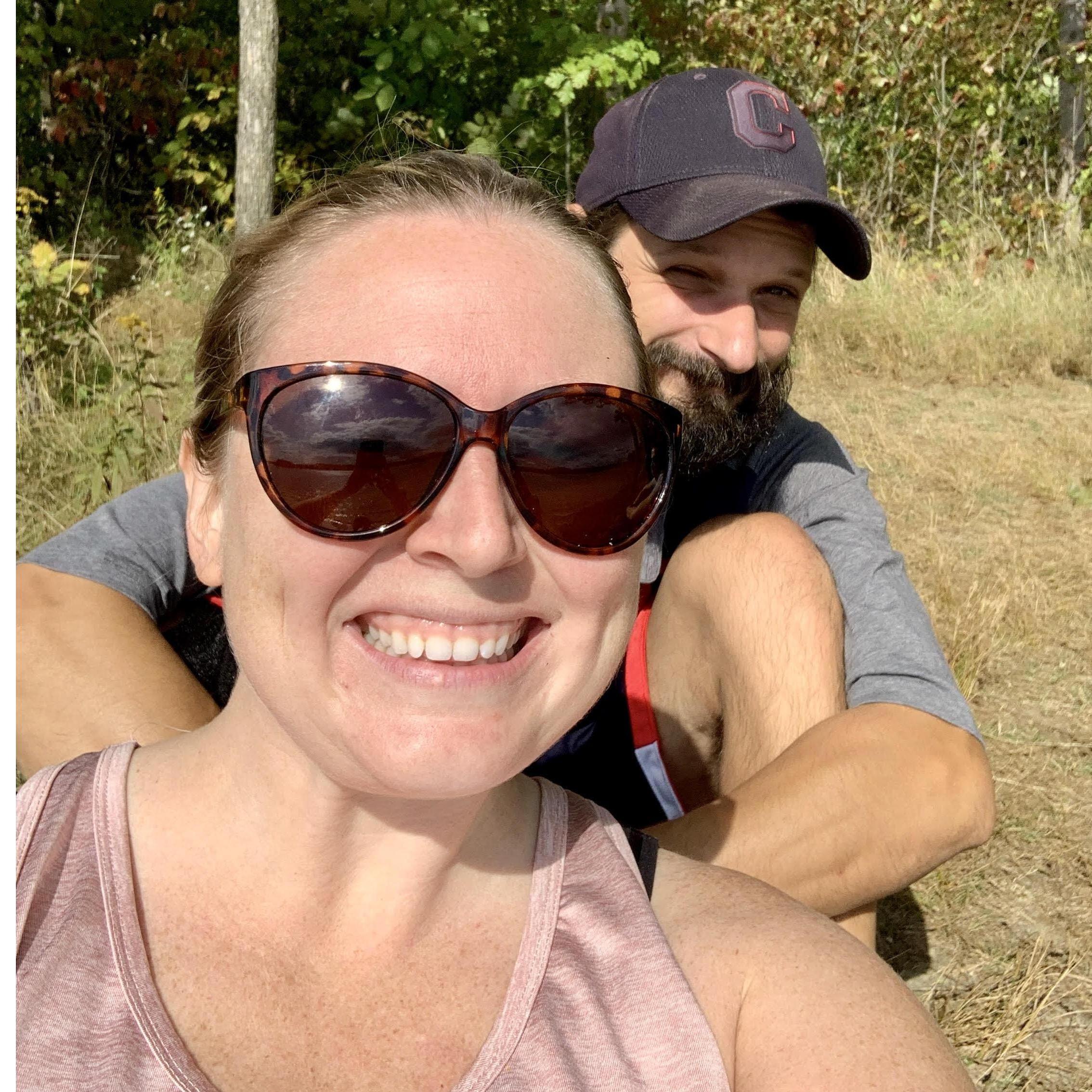 Spending time outdoors is one of our favorite things to do together.