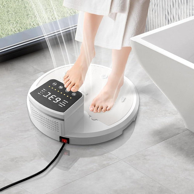 Full Body Dryer After Shower for Bathroom, Waterproof Shower Dryer with Pre-Warm, Anti-Slip Foot Pad and Intelligent Touch Screen