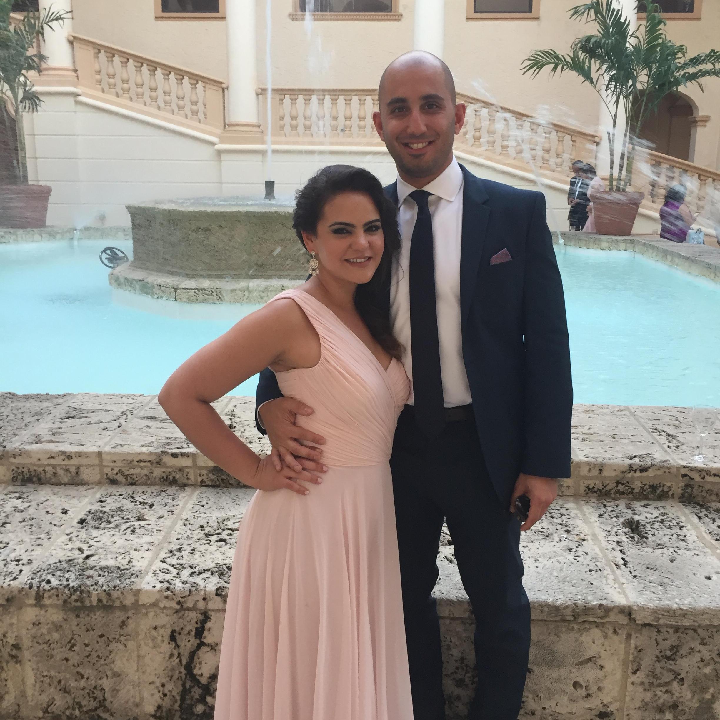 Looking dapper at the Biltmore Hotel for Tate and Davita Hodges' wedding!
