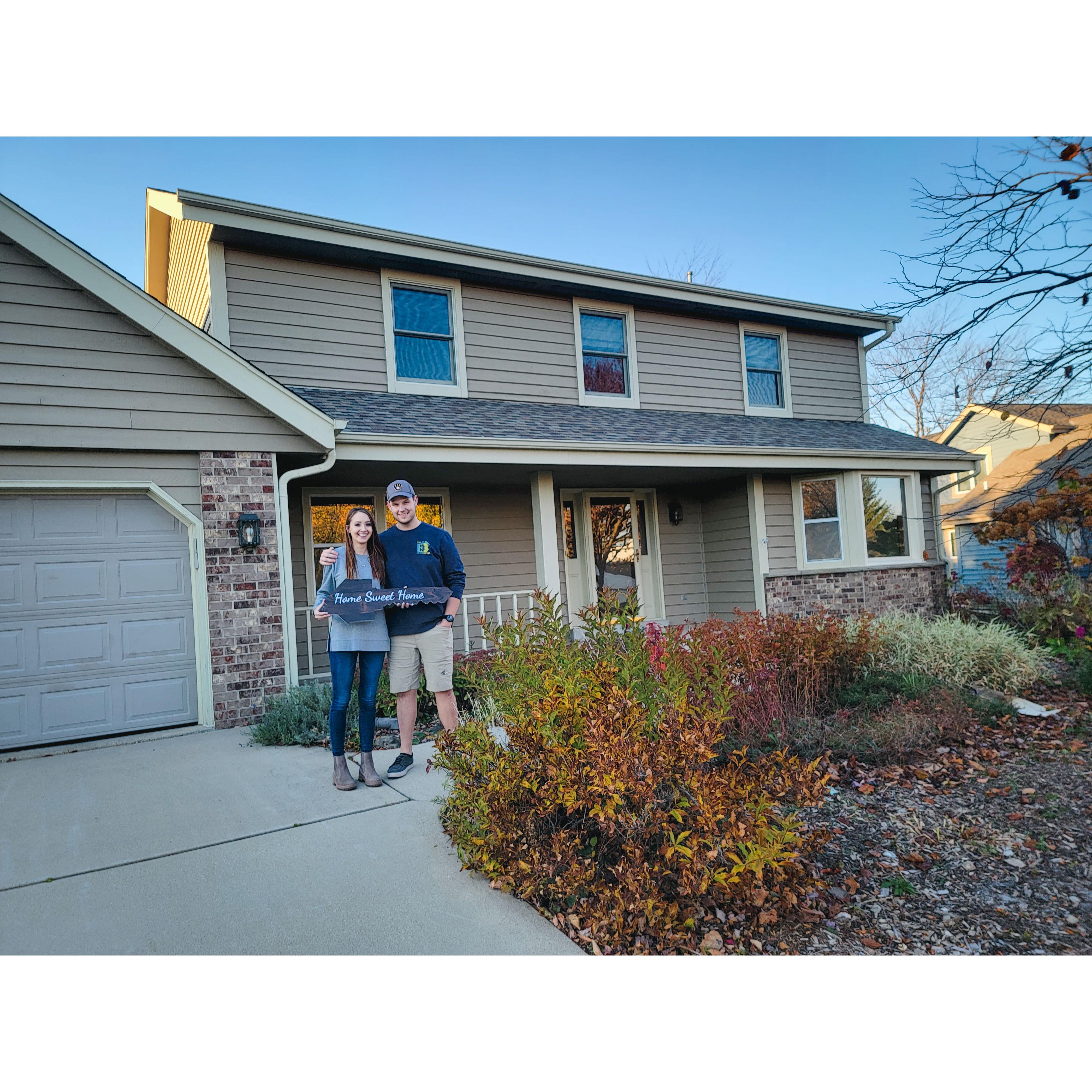 We bought our first house November 1st 2022