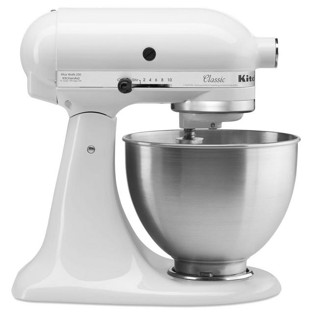 KitchenAid Classic Series 4.5 Quart Tilt-Head Stand Mixer - K45SS