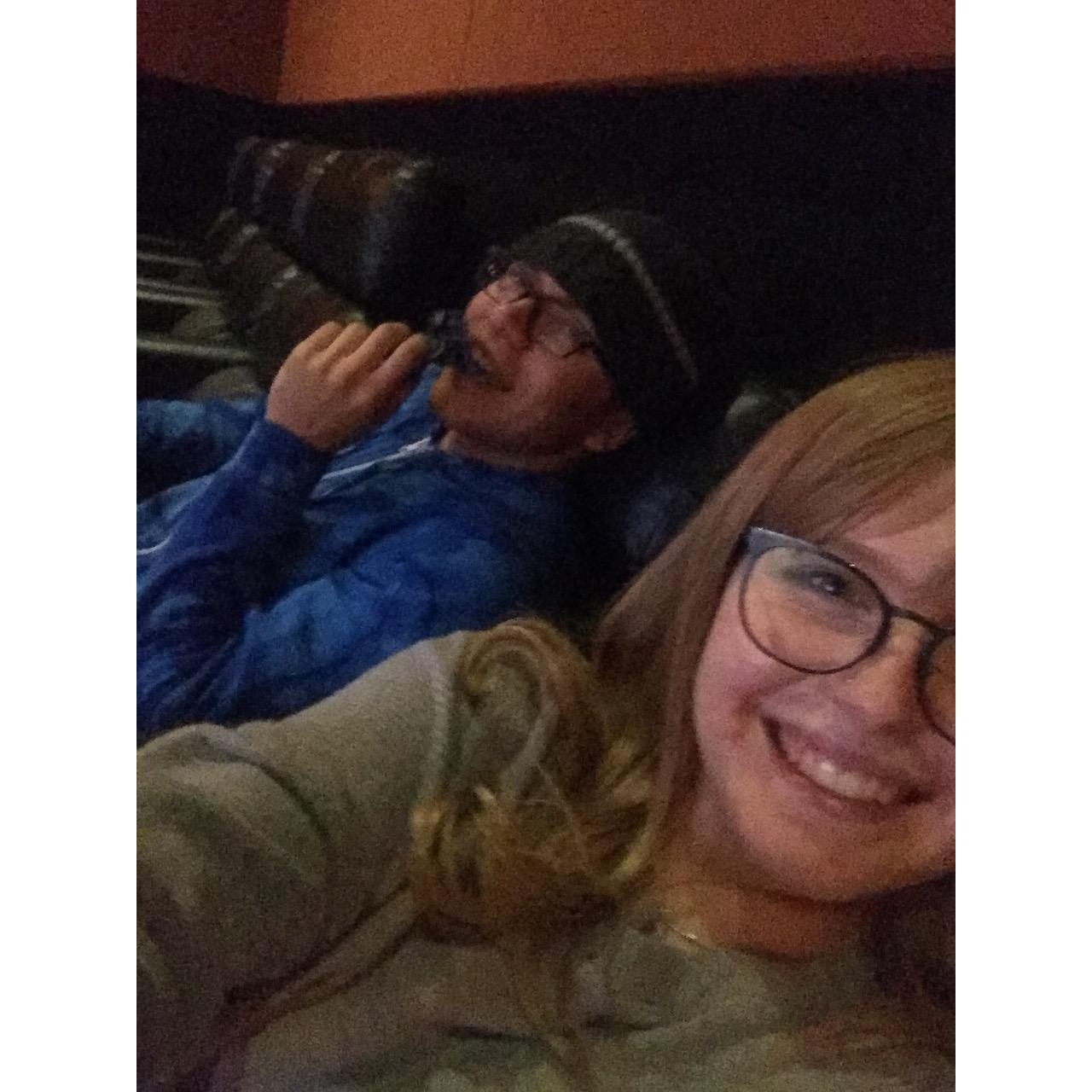 Spider Man into the Spiderverse was our first movie pajama date. Highly suggest for everyone!