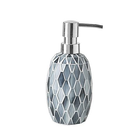 JLA Bath Mosaic Lotion Pump in Grey