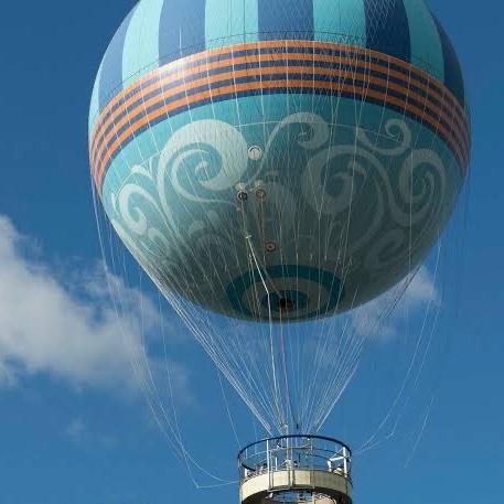 A ride for 2 in Disneys aerophile