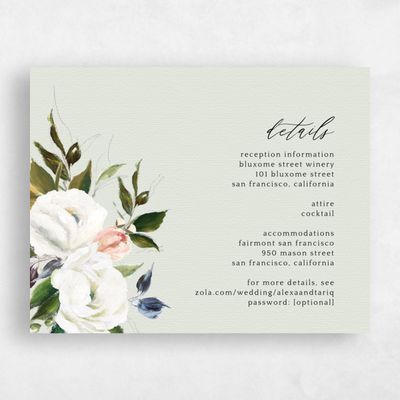 Light Sage, Green Wedding Enclosure - Octavia