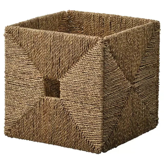 KNIPSABasket, seagrass12 ½x13x12 ½ "