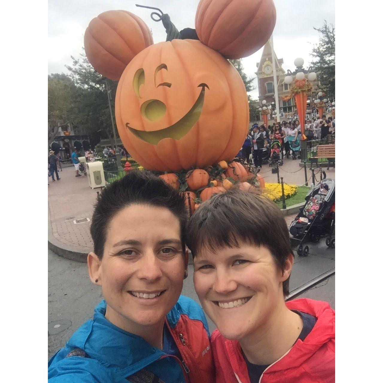 Oct 2017, Kate's first time at Disney