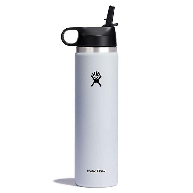 Hydro Flask Wide Mouth Straw Lid - Stainless Steel Reusable Water Bottle - Vacuum Insulated
