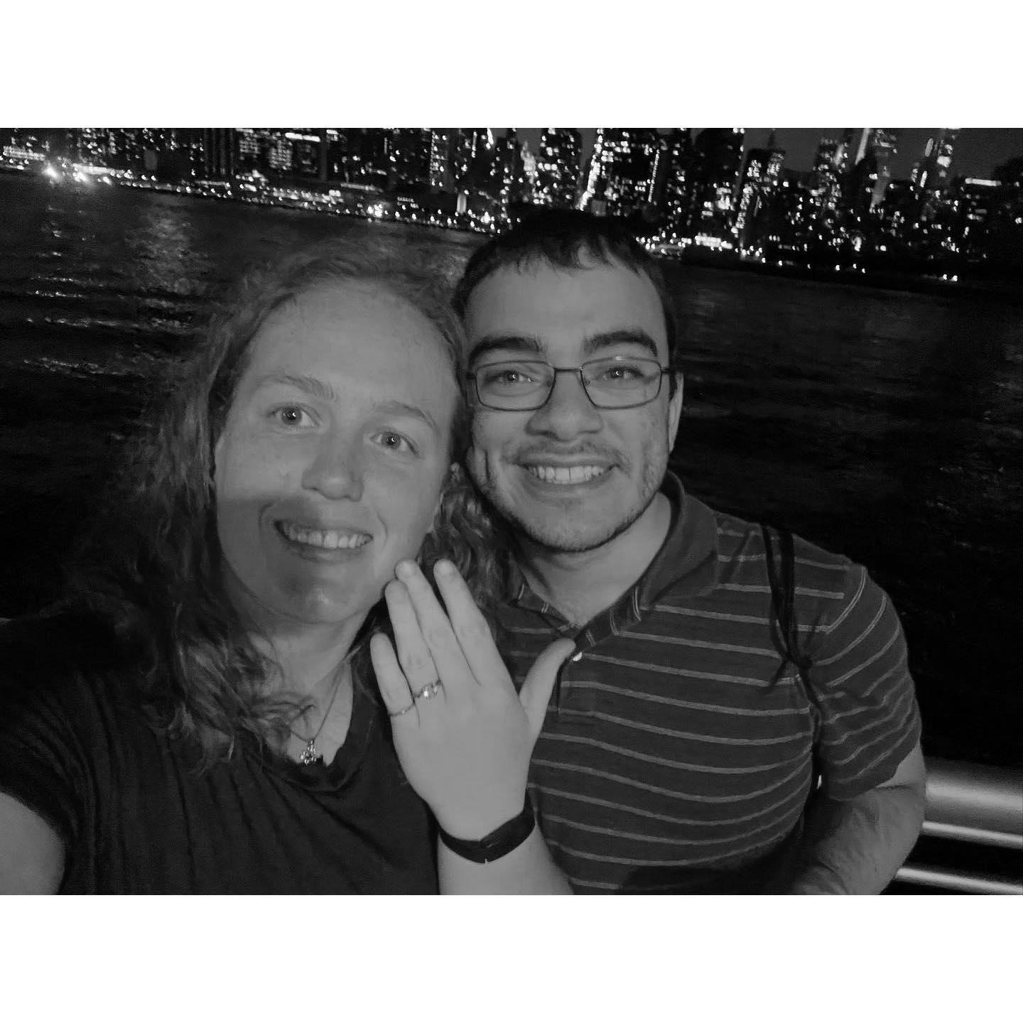 Right after we got engaged 2022