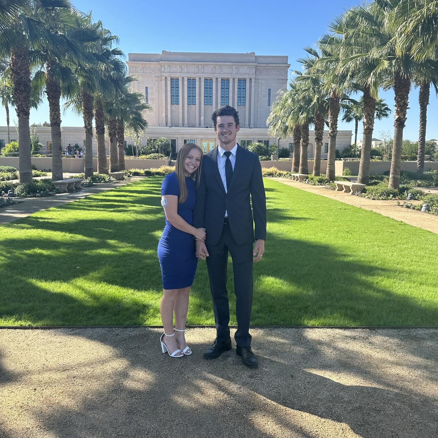 We love our temple dates!!