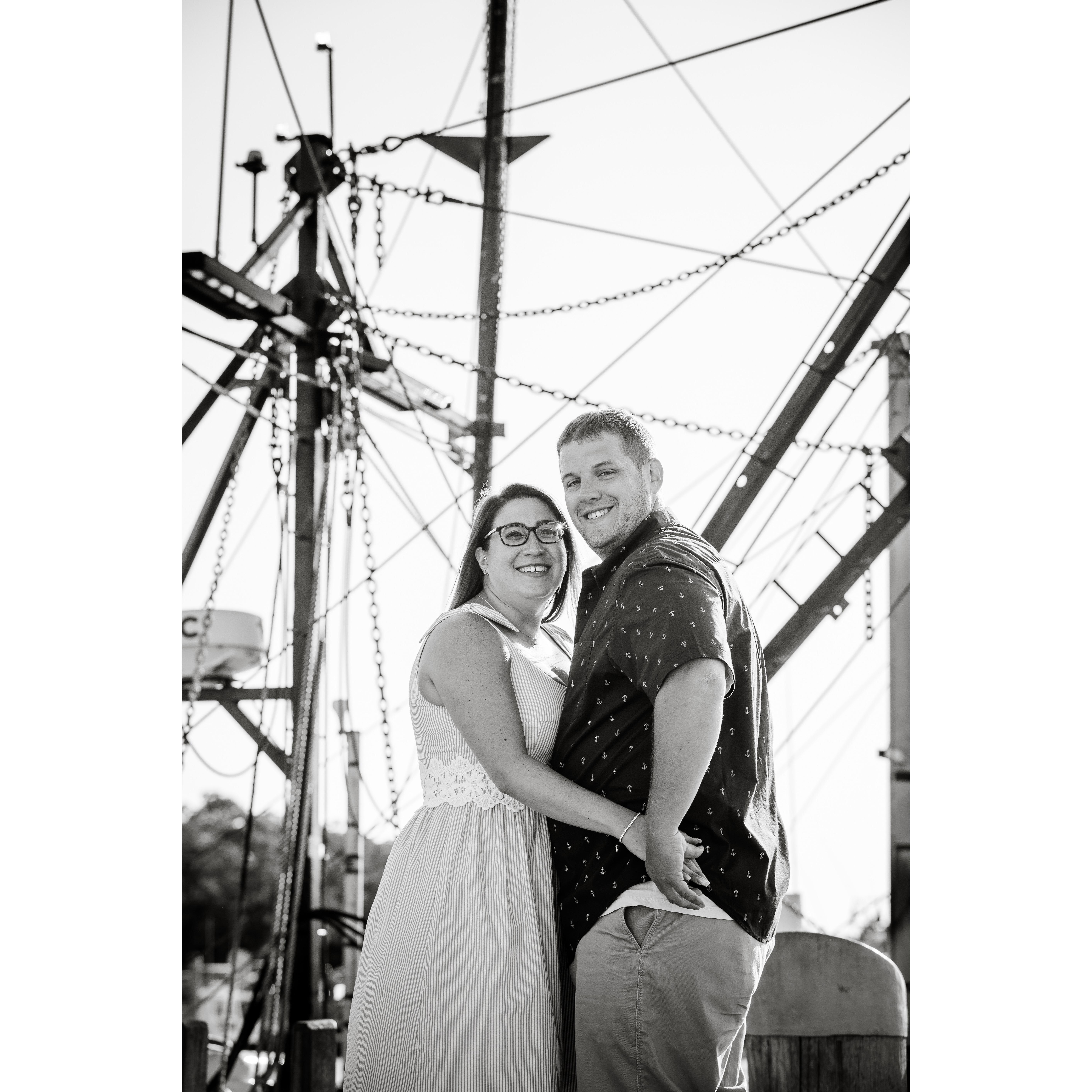 Engagement Photos at Rock Harbor, Orleans, MA