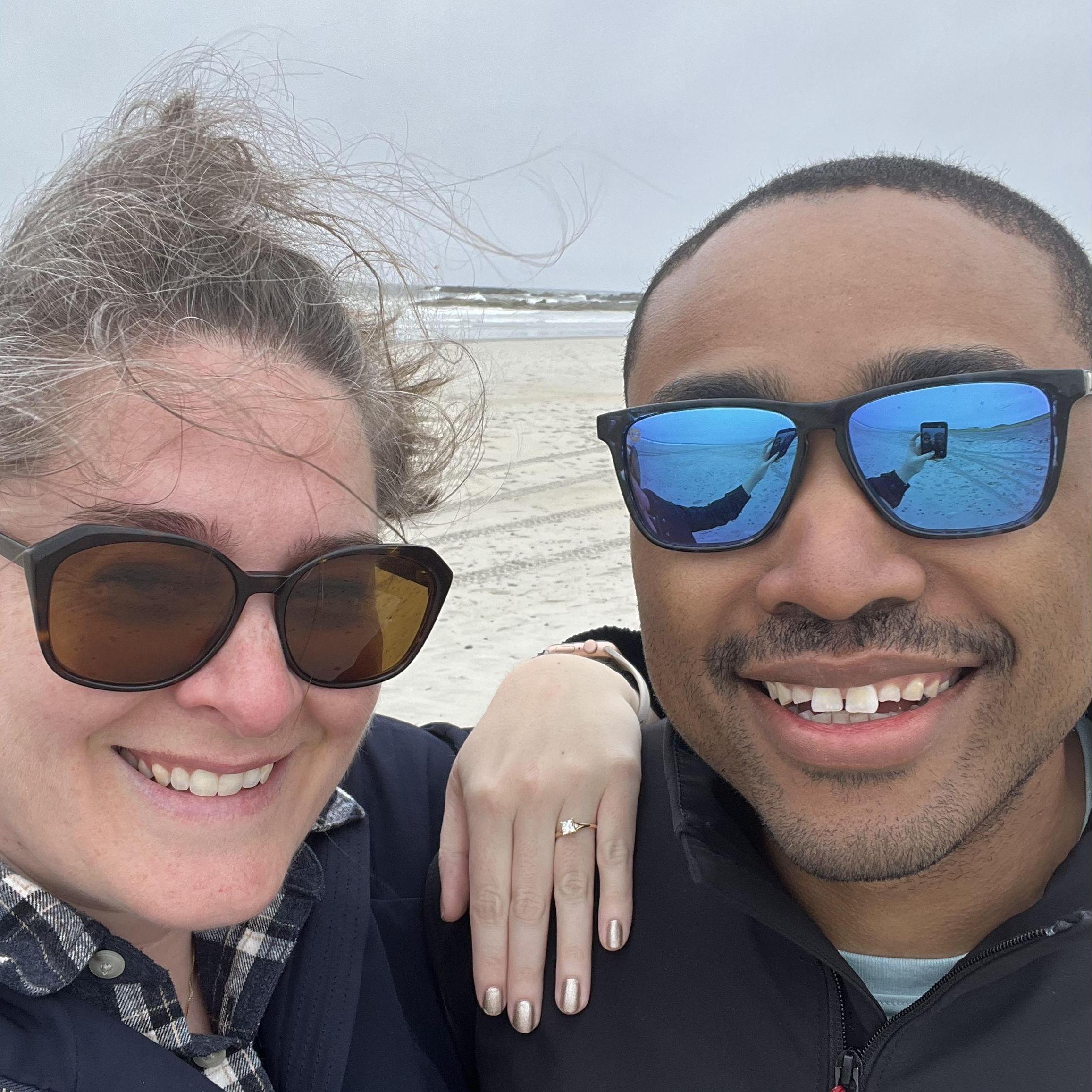 Engagement on Hampton Beach