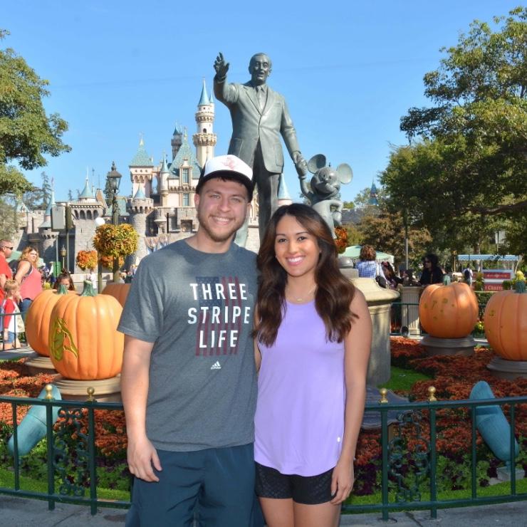 First time at Disneyland together!