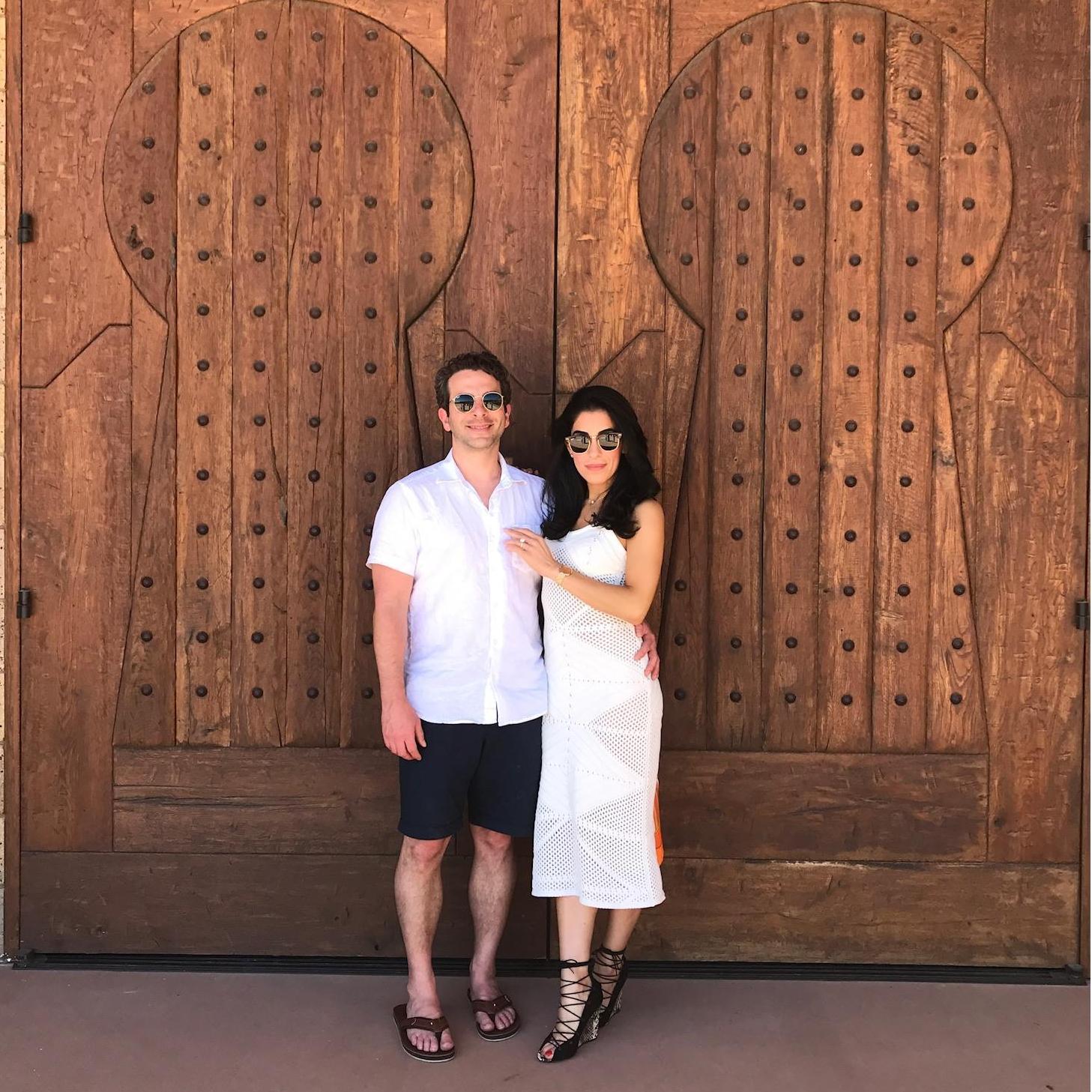 The day after Jonathan proposed ♥️ Celebrating with family at the wineries in Temecula, California