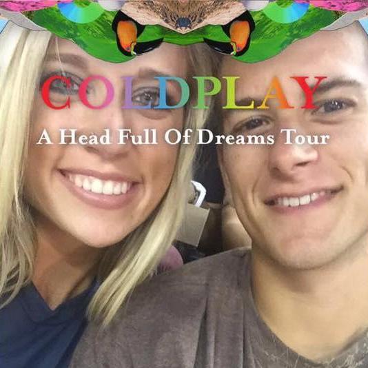 Went to 2 Coldplay concerts!