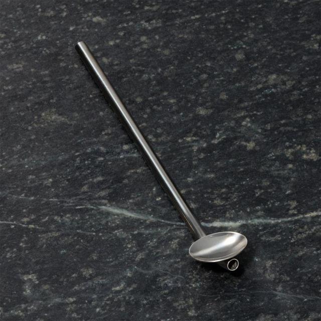 Crate and Barrel Spoon Straw