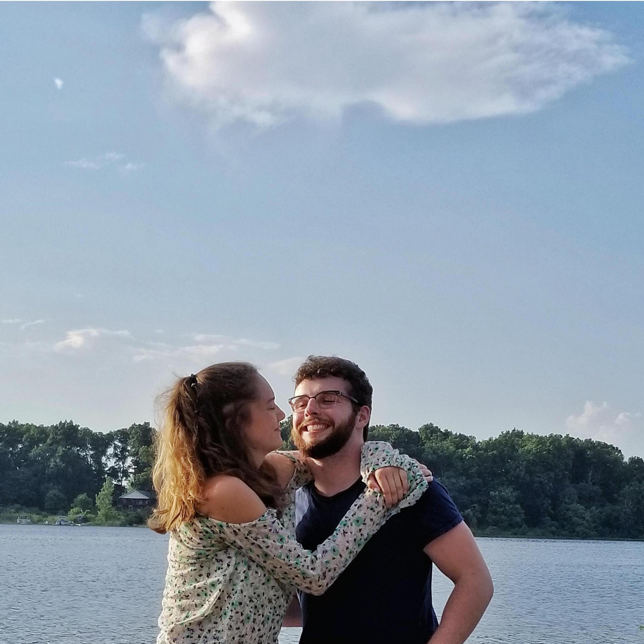 Scott's first time going on vacation with Katie's family in July 2018.
