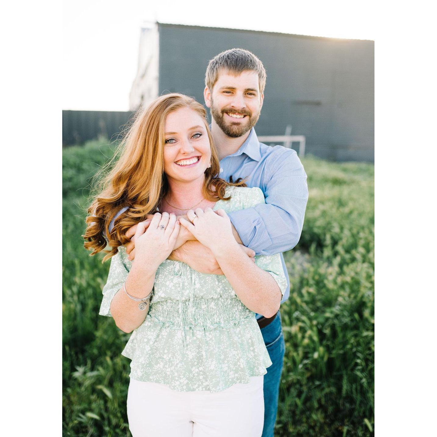 Engagement photos taken by Megan Roberts Photography. So in love!