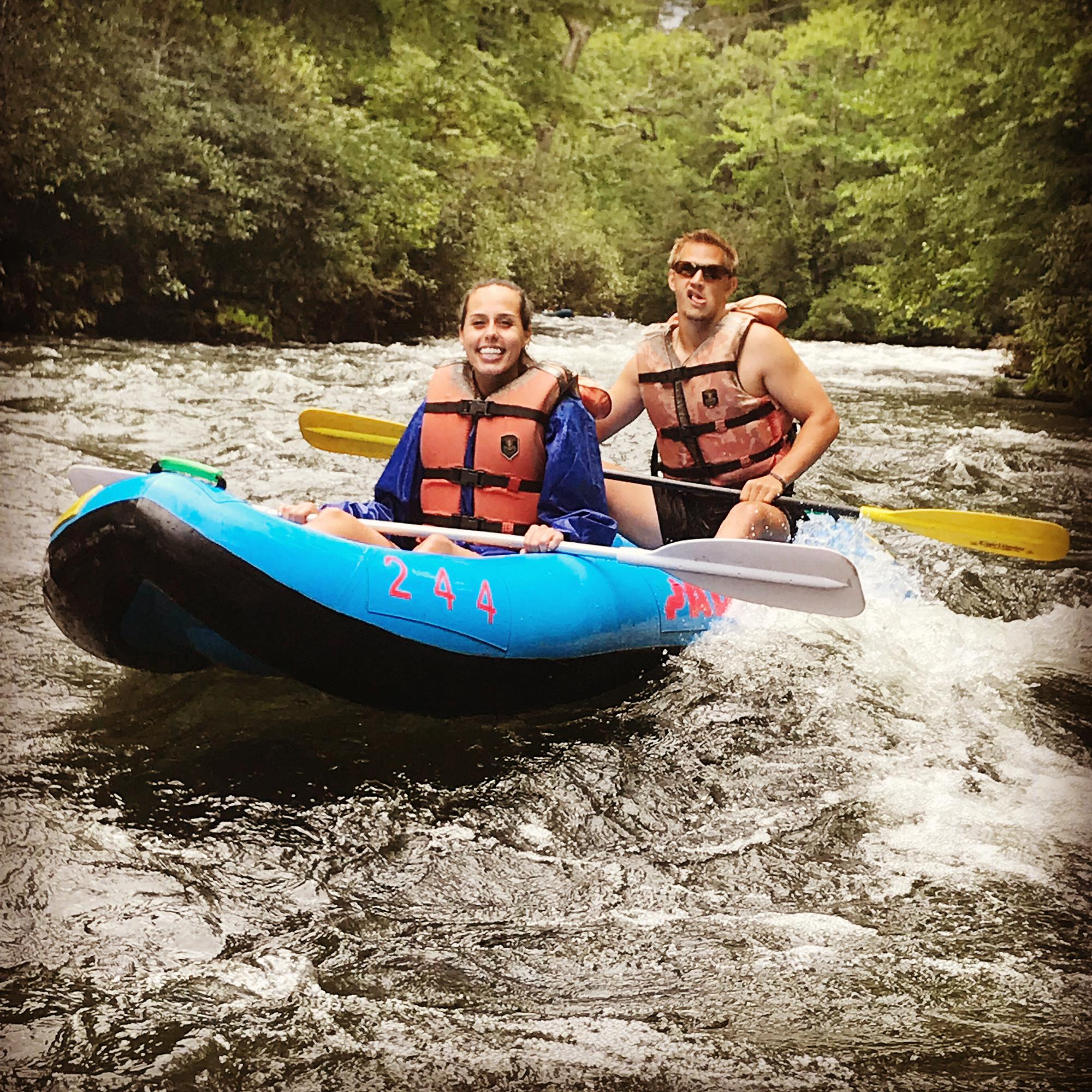 Got her to go down the Nantahala with me!