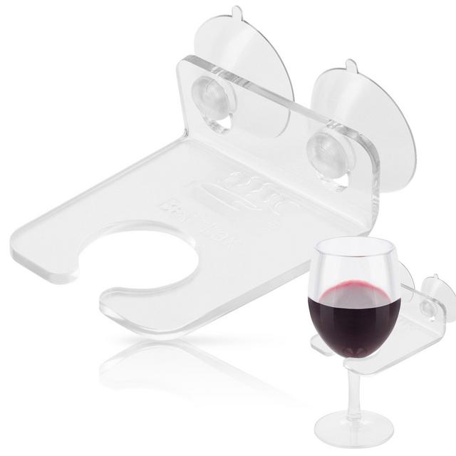 BathLax Bath Products, Relax Bath Wine Glass Bath Holder Caddy Stocking Stuffers for Her