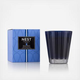 Blue Garden Classic Candle