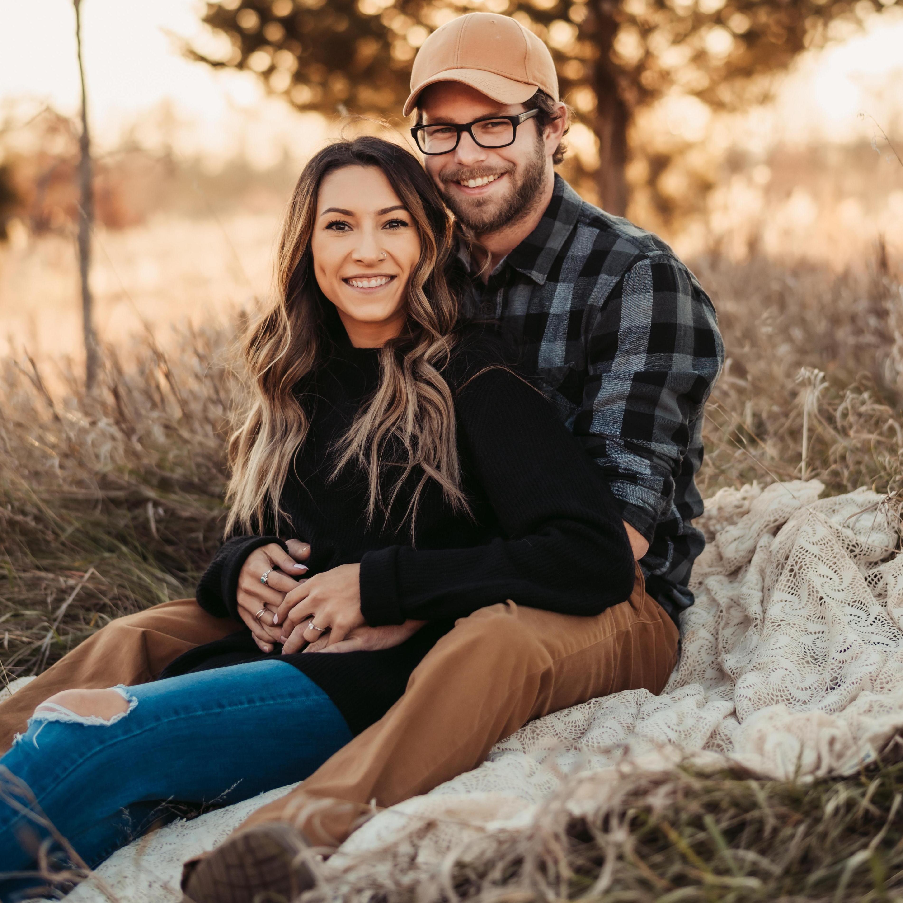 2020 - Engagement Photoshoot! Also Dan's debut of his new glasses :)