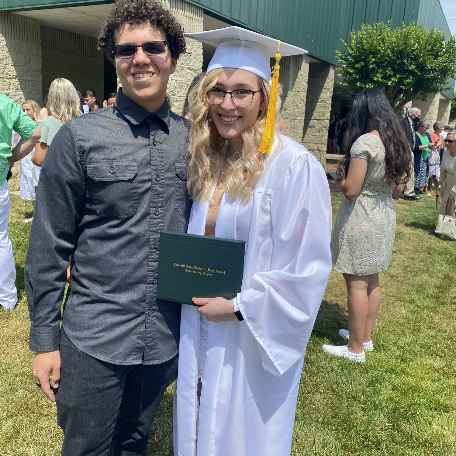 My high school graduation 👩🏼🎓