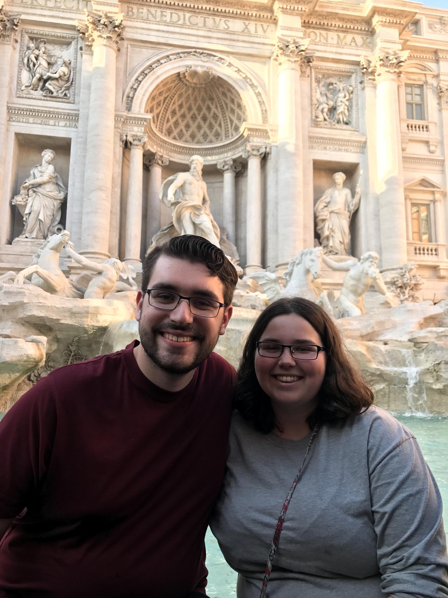 Trevi Fountain, Rome, Italy - 2017
