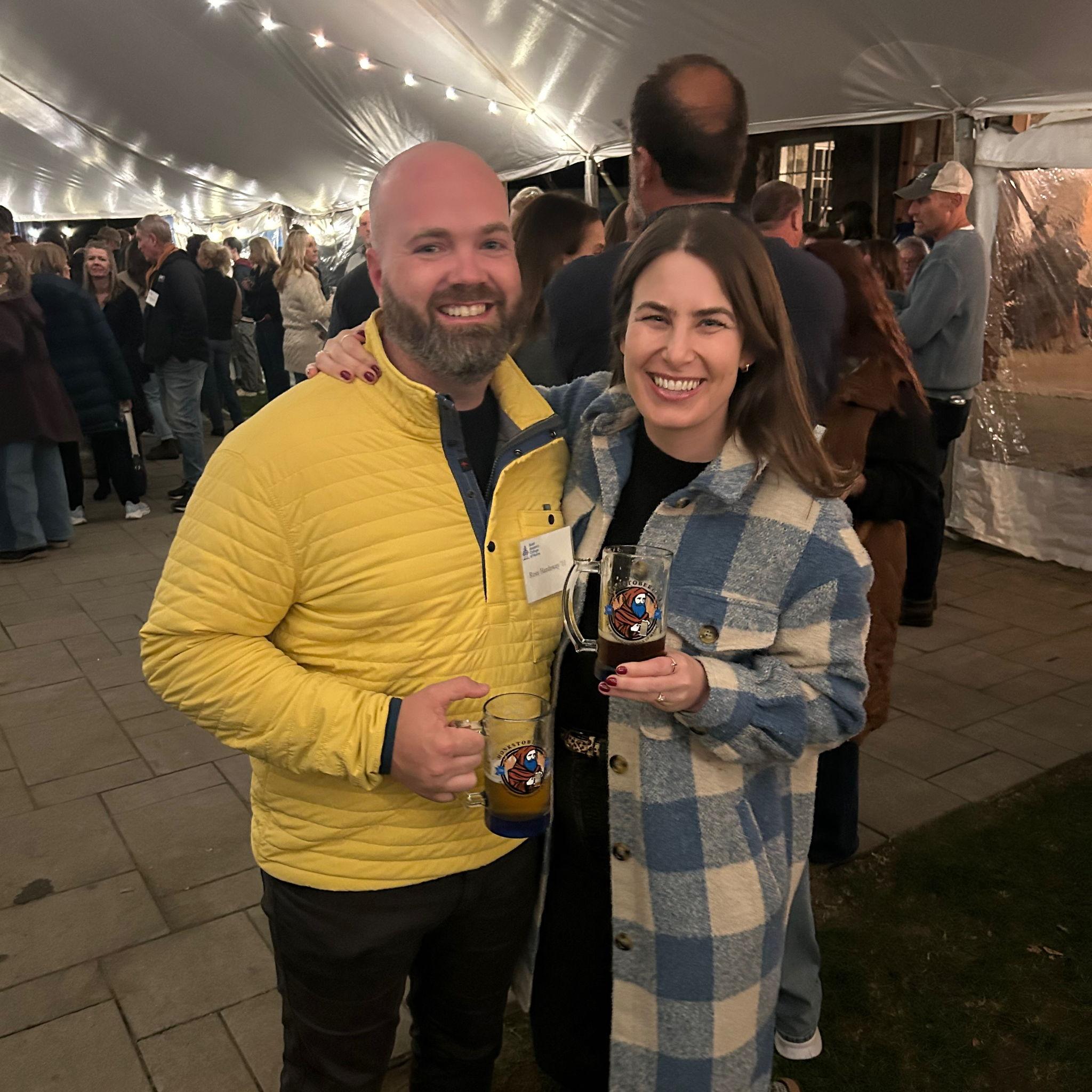 St. Joseph's Monkstoberfest 2025 at our wedding venue!