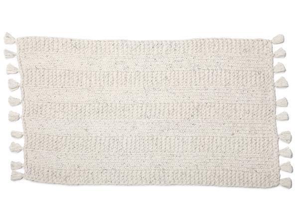 Parachute Speckled Hand-knit Rug