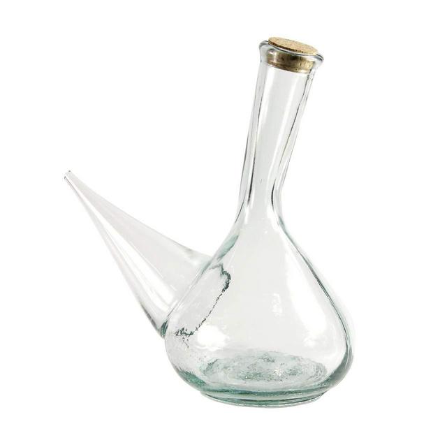 Glass Porron Wine Pitcher