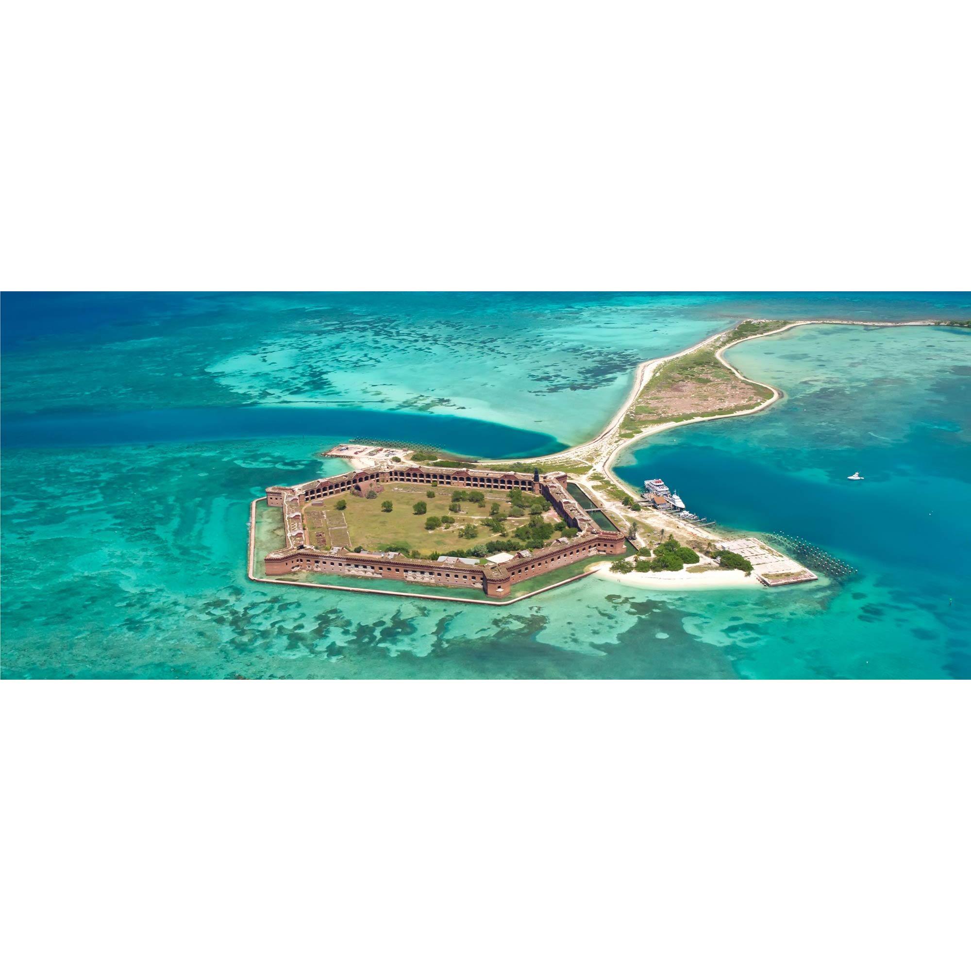 Dry Torgtuga- Fort Jefferson in the Gulf- Old fort used to protect the main channel in and out of the Gulf from Pirate robberies