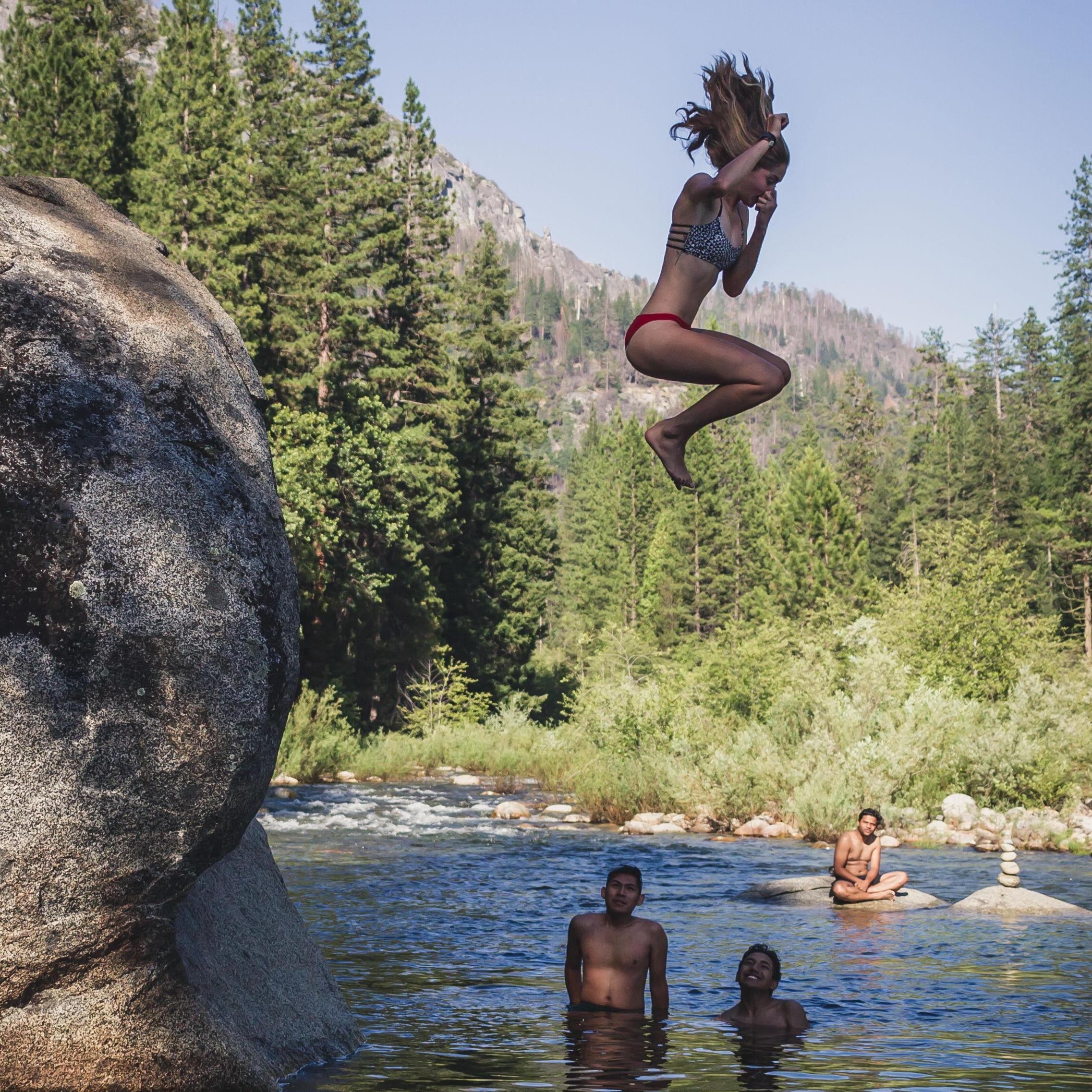 Summer of 2019 playing in the Merced River in Yosemite!