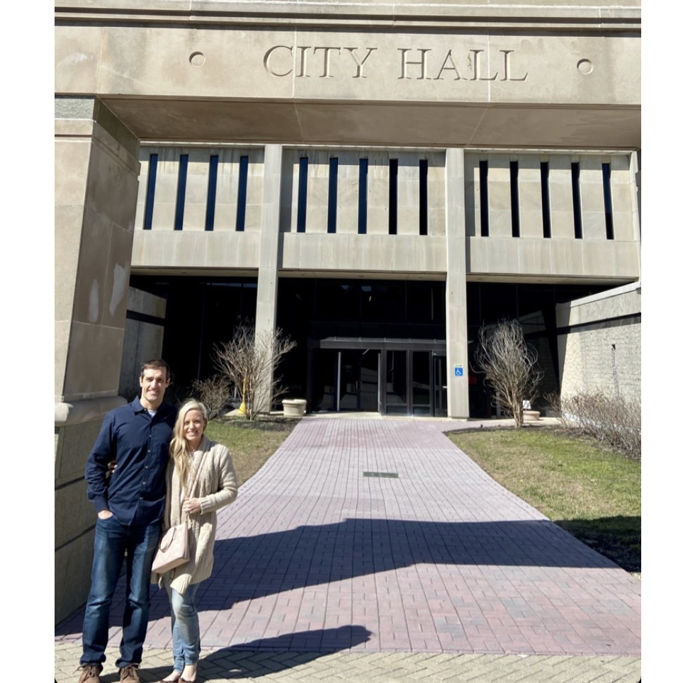 Applying for our marriage license right before the pandemic shutdown
