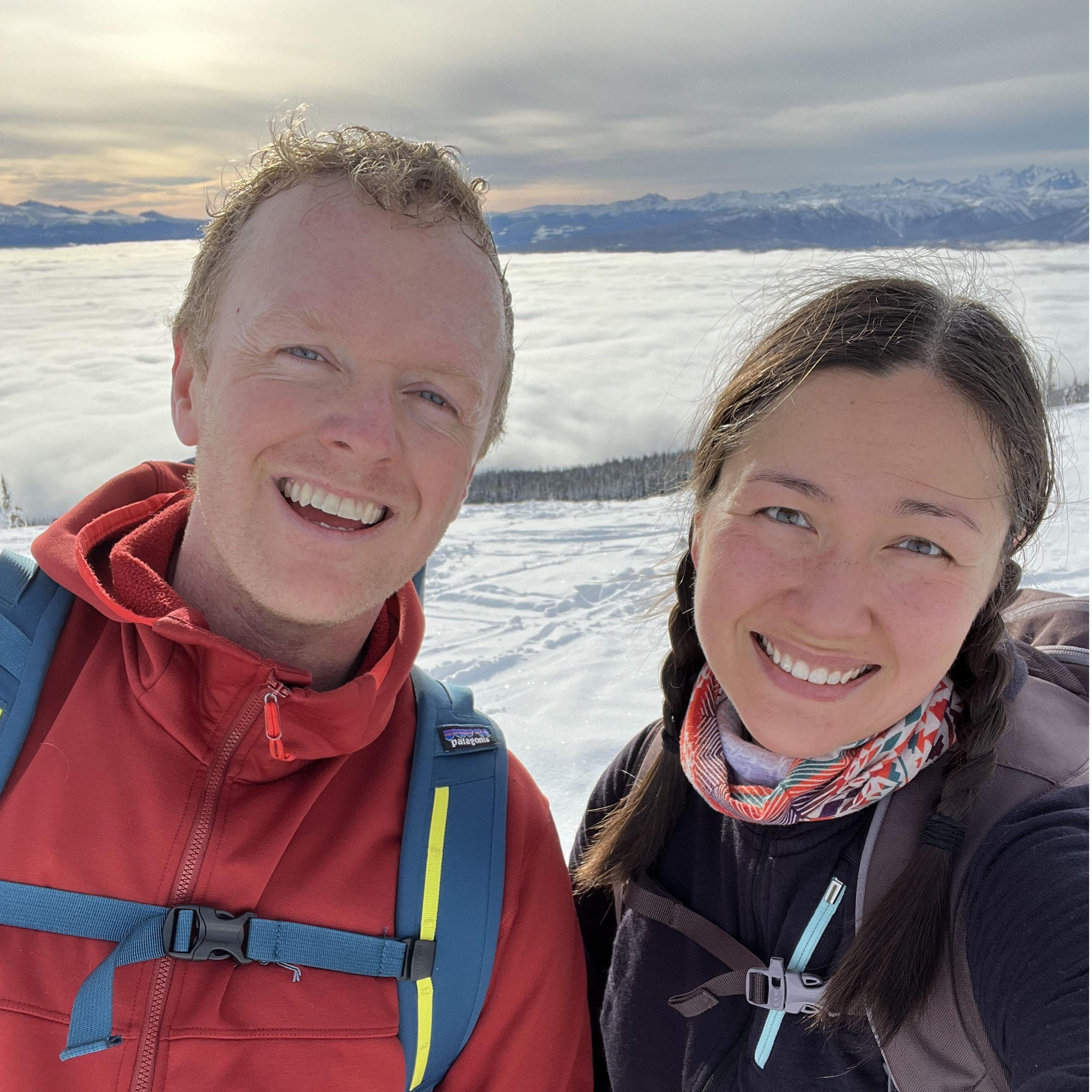early season ski-touring at our local Hudson Bay Mountain in Smithers