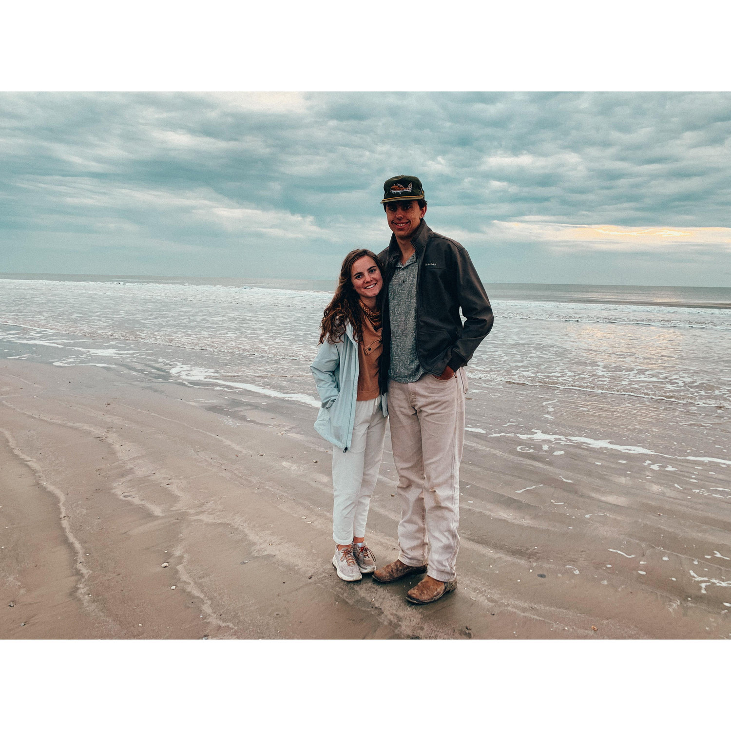Our first date in Galveston!