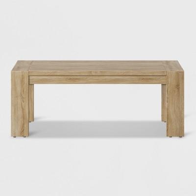 Montpelier Wood Rectangle Patio Coffee Table - Smith & Hawken™