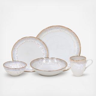 Taormina Gold Rim 5-Piece Place Setting, Service for 1