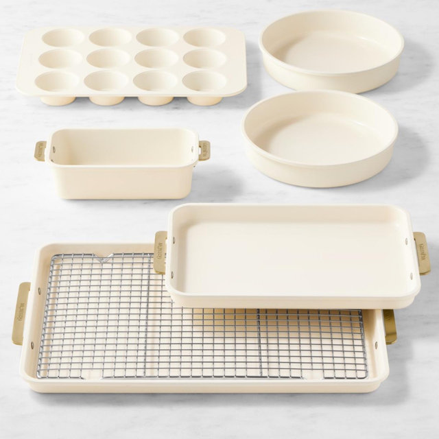 Bakeware Set (Cream & Gold)