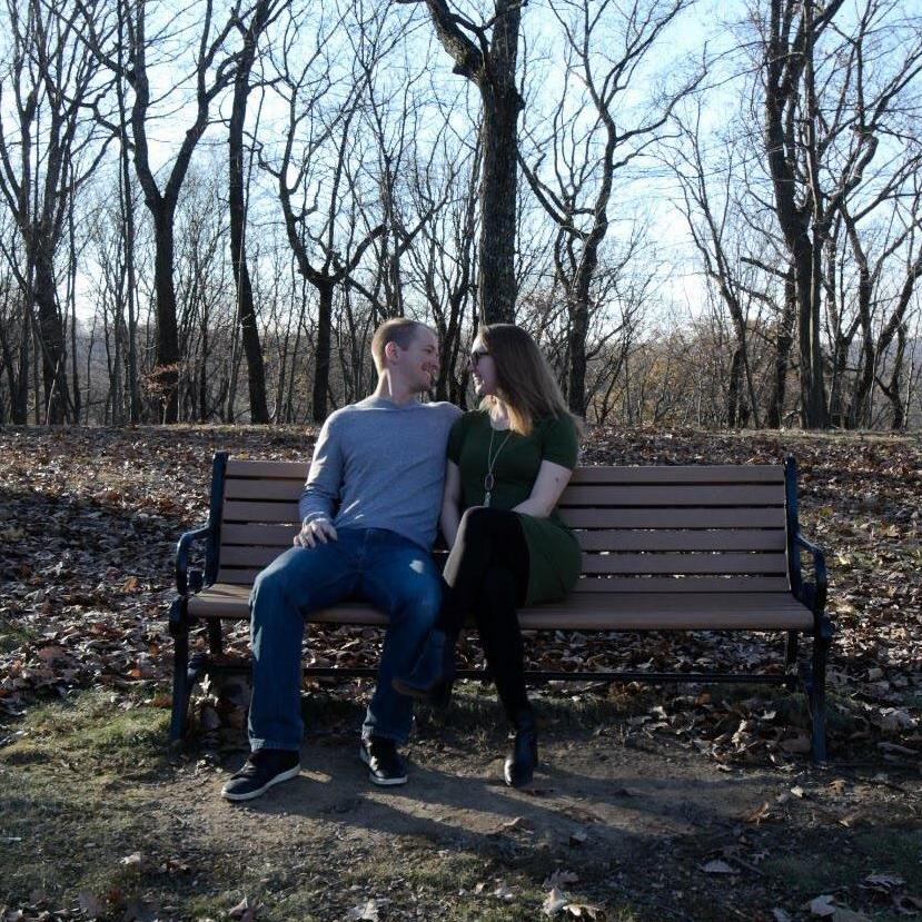 2018, Morristown - Fall in NJ. What is not pictured here is how COLD we were trying to take these pics. It was approx 32 degrees out and we ran back to put on our jackets IMMEDIATELY.