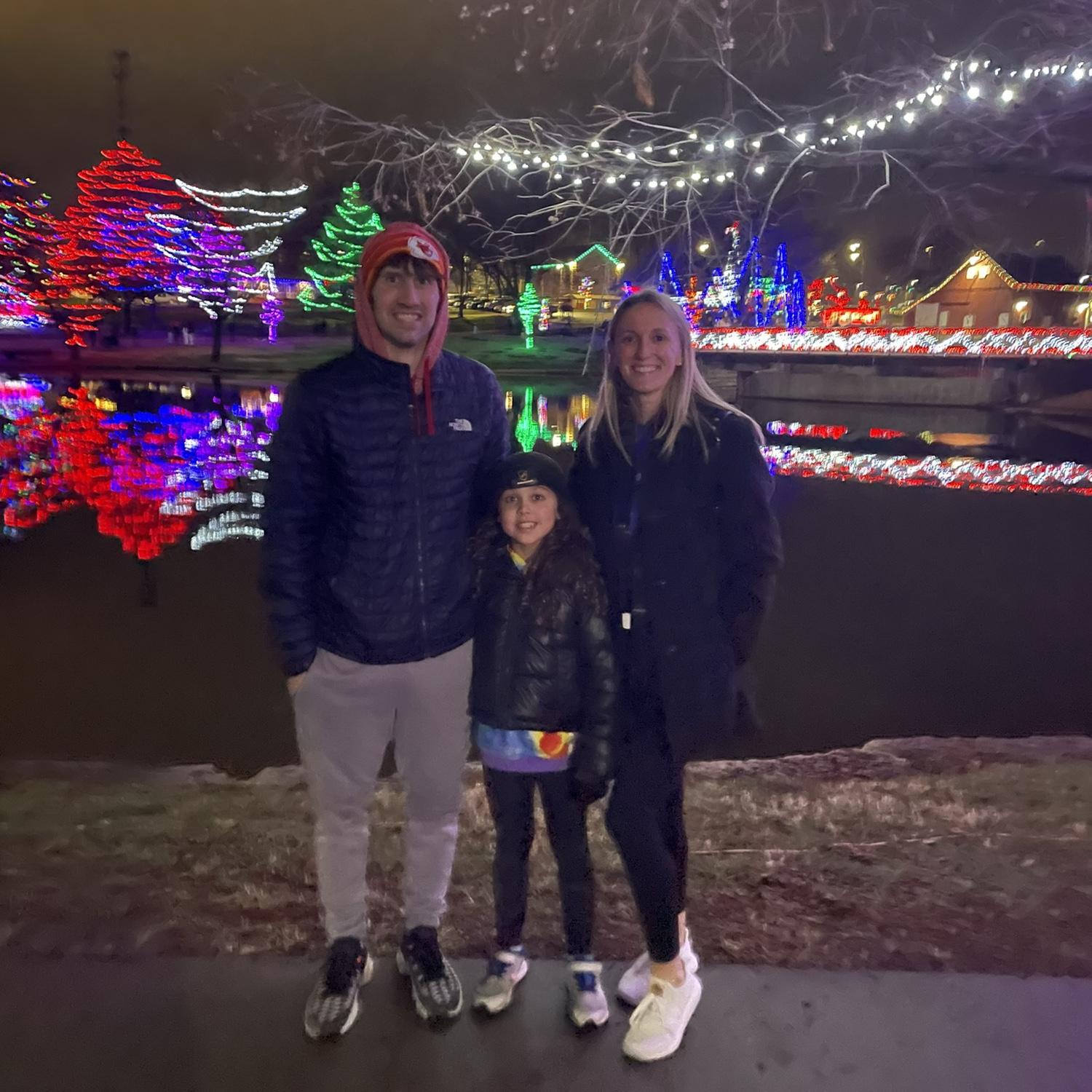 Sar ko park Christmas lights