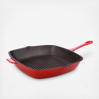 Neo 11 in. Cast Iron Square Grill Pan