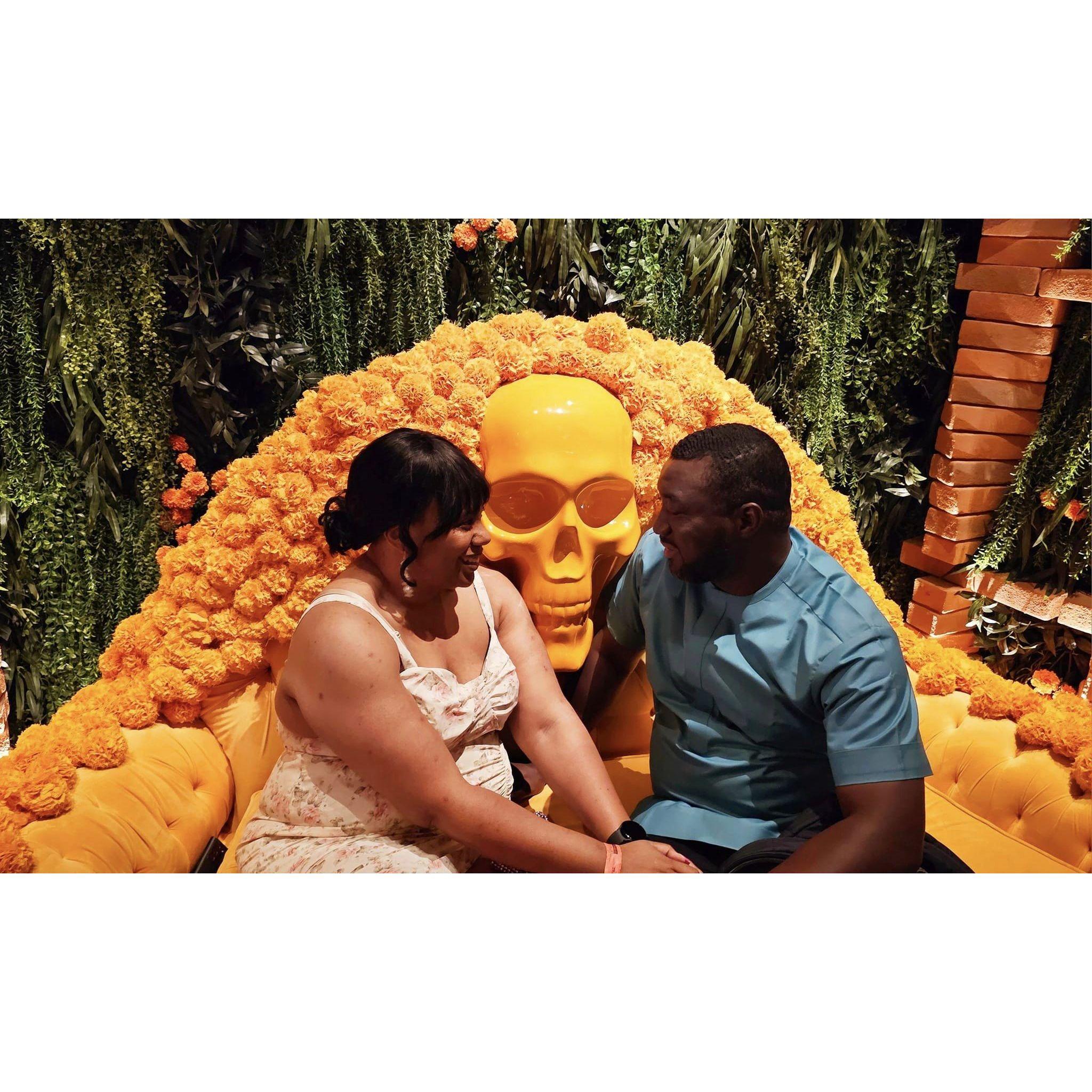 Captured in the moment