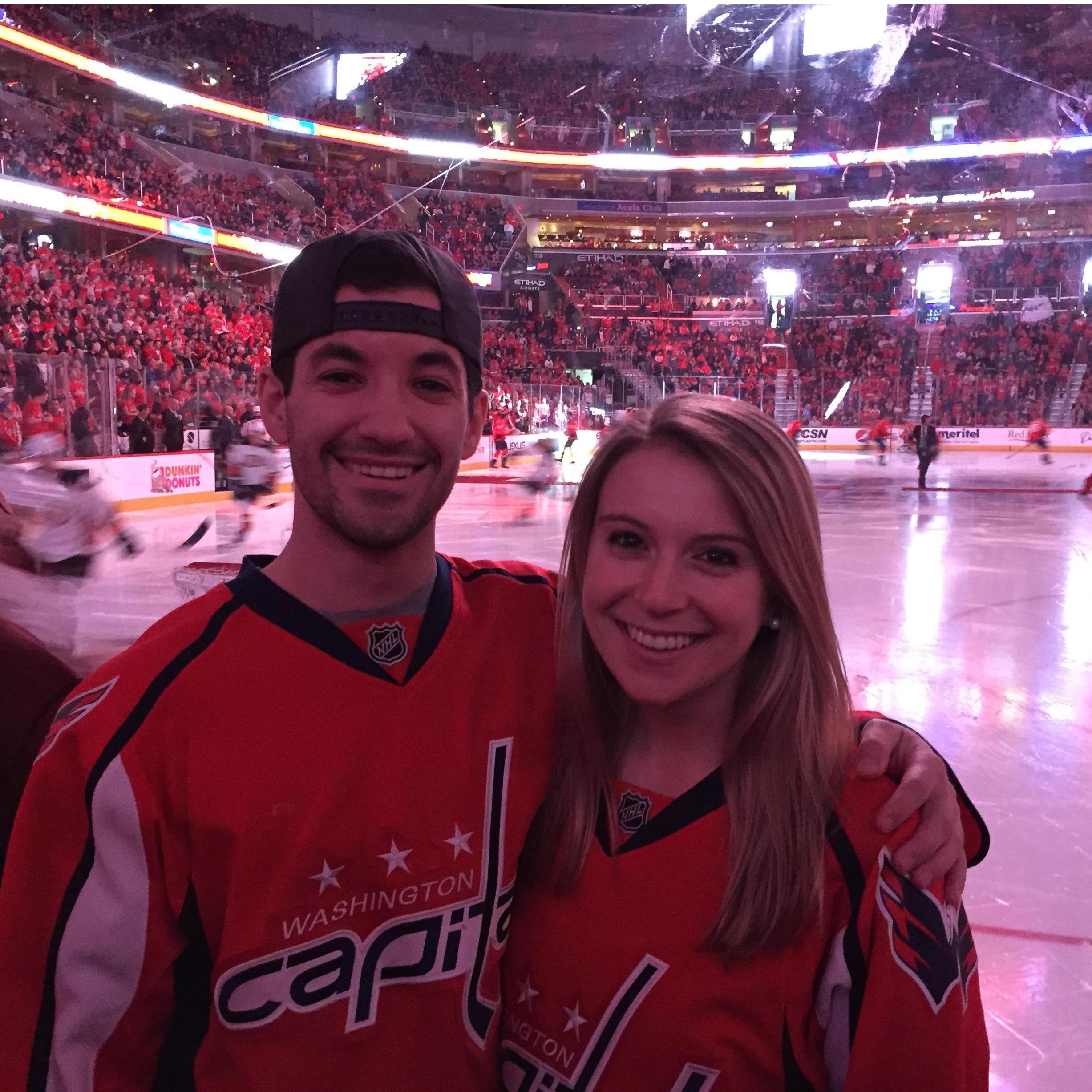 Ev makes Jo a Caps fan!