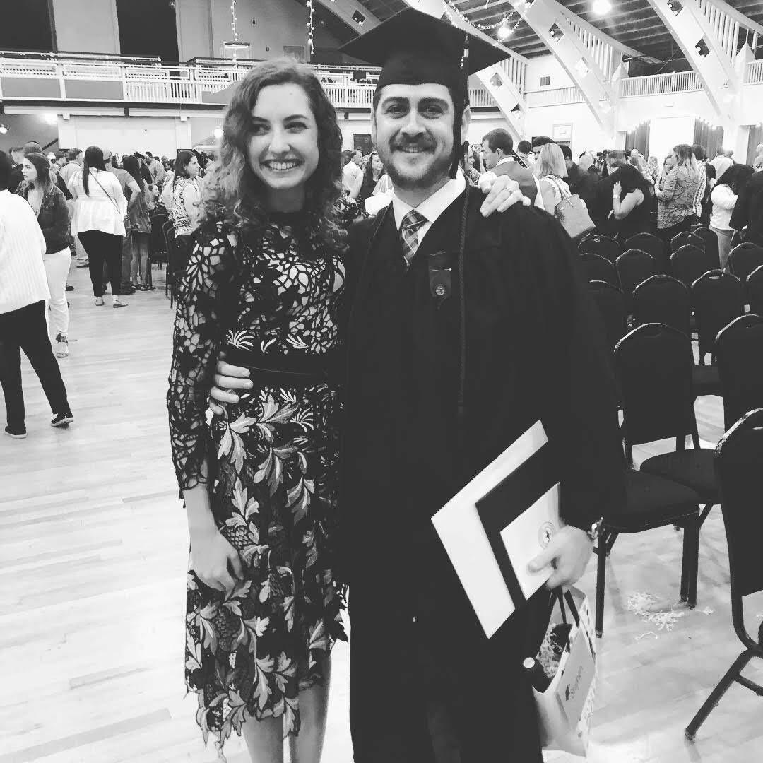 This is when Stephen graduated from nursing school in 2018! It's crazy to think about how the time has flown. The week we get married, he will be graduating with his BSN!