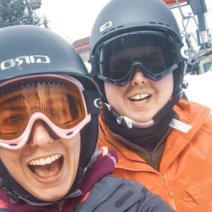 January 2017
Skiing Together