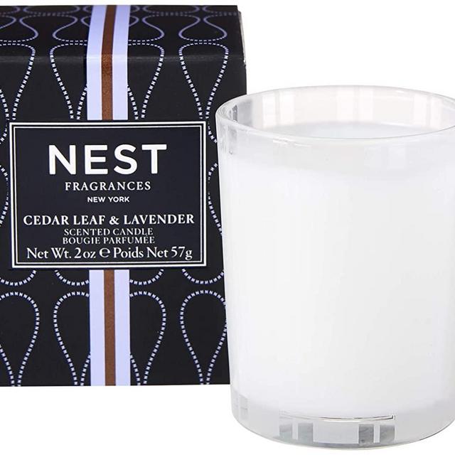 NEST Fragrances Votive Candle- Cedar Leaf & Lavendar , 2 oz